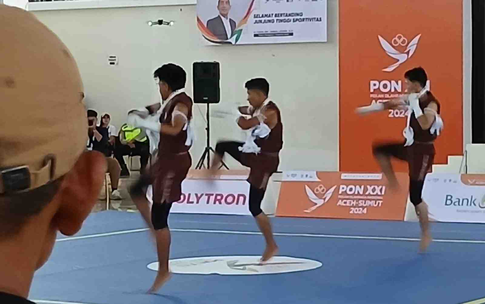 Aceh Dapat Nilai Tertinggi dalam Nomor Seni Muaythai