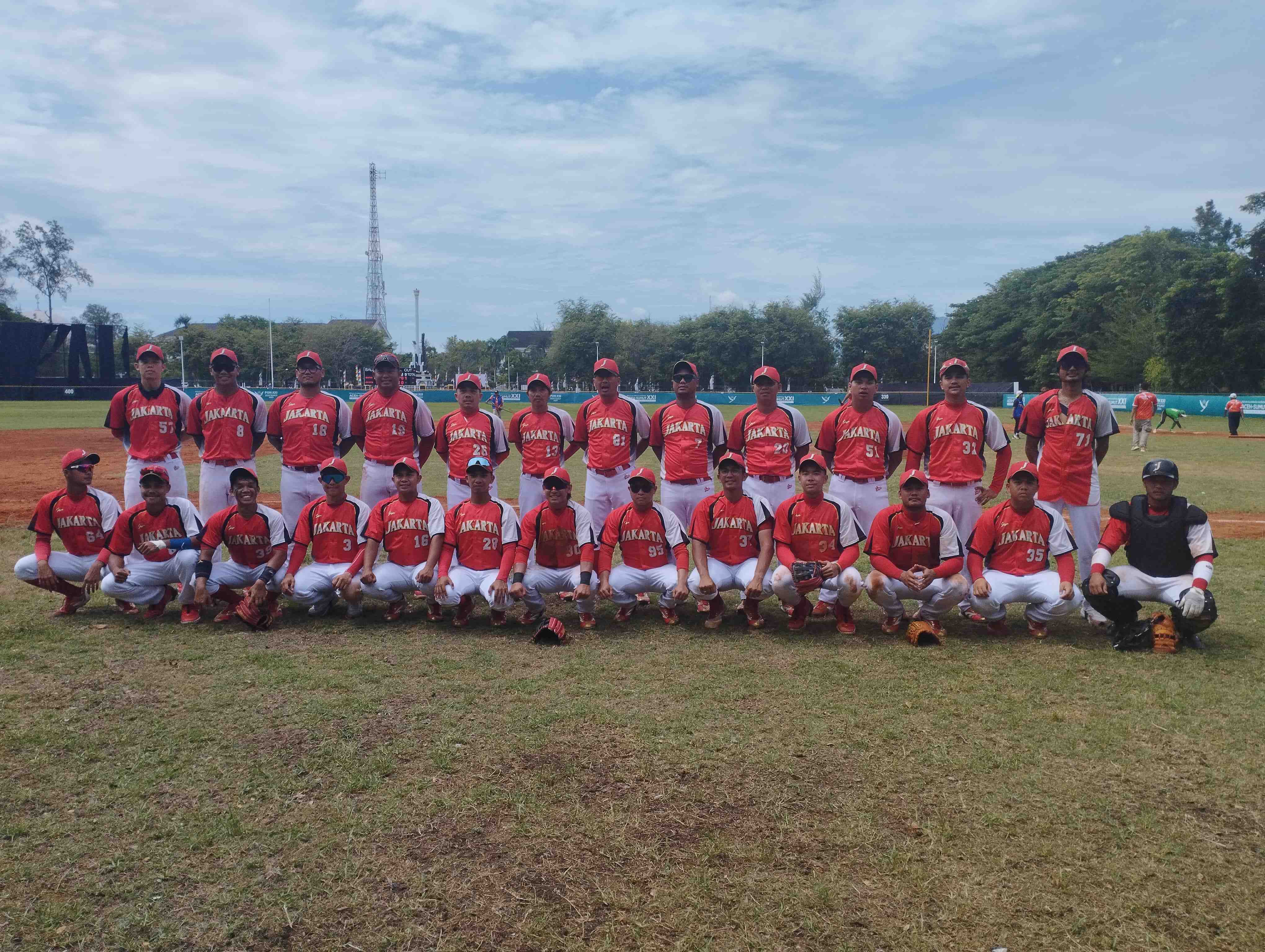 Tim Baseball Jakarta Sapu Bersih Kemenangan