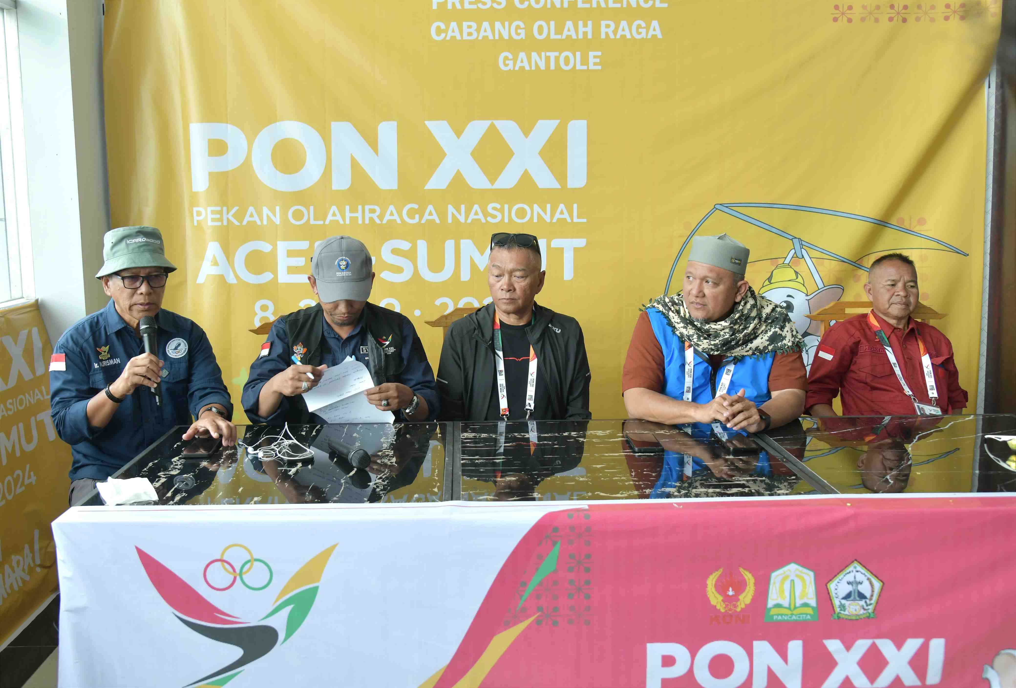 Ini Jadwal Pertandingan Cabor Gantole PON XXI Aceh-Sumut 2024 di Bener Meriah 