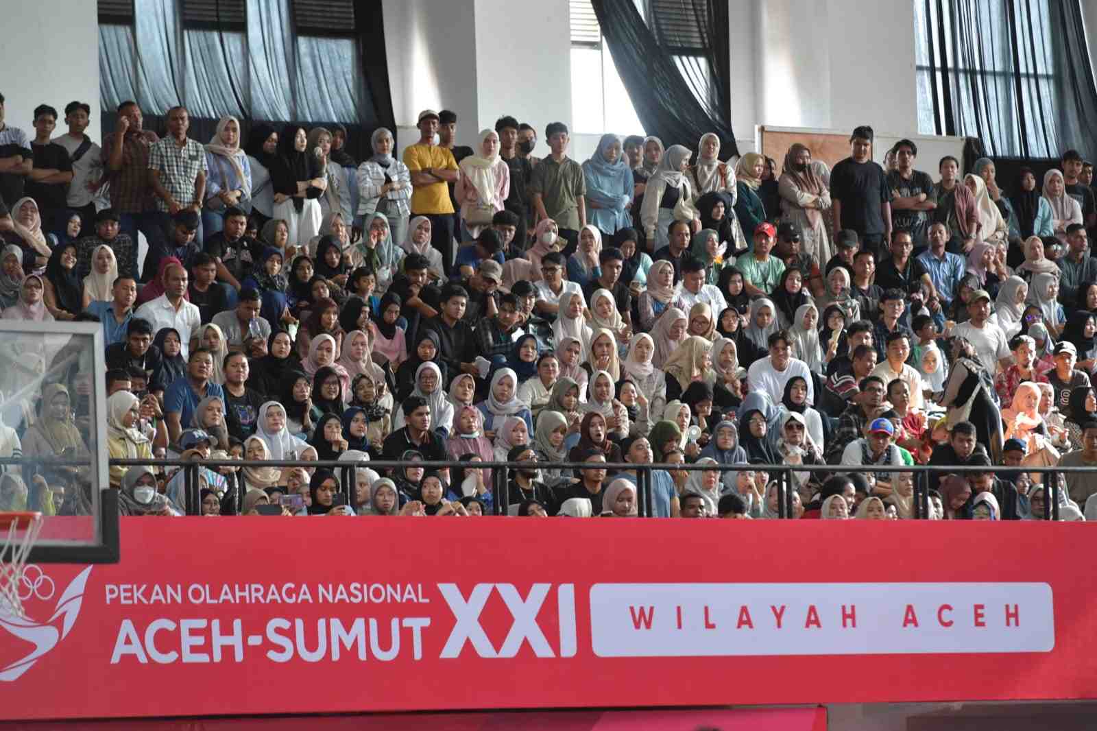Animo Tinggi Penonton PON XXI di Sumut, Panitia Siapkan Tenda dan Videotron Antisipasi Lonjakan