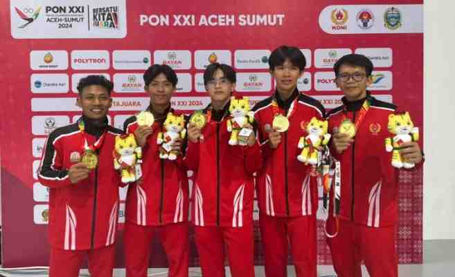 Aceh Masuk Lima Besar Klasemen PON XXI Aceh-Sumut