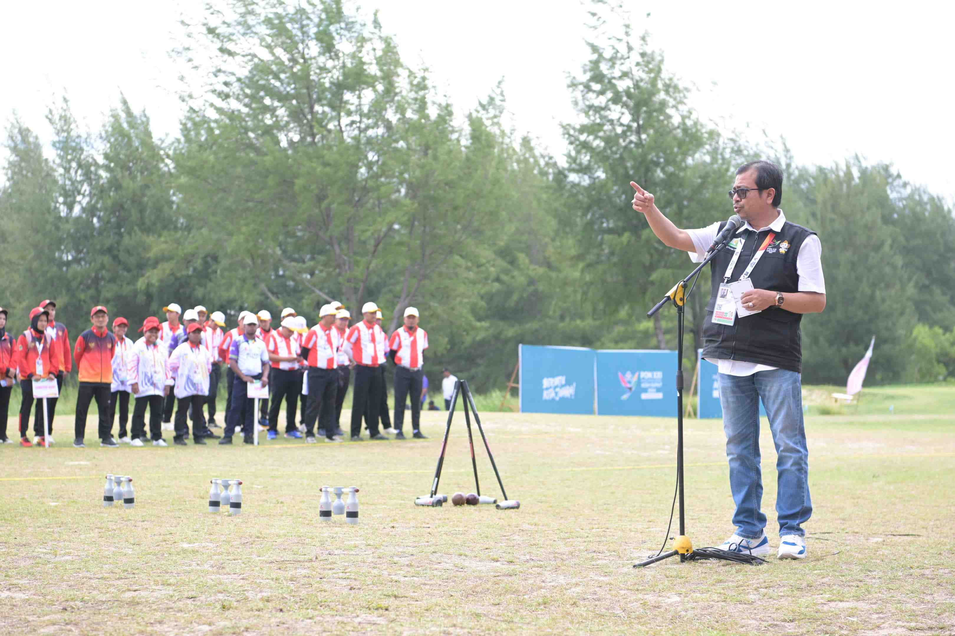 Pertandingan Woodball PON XXI Aceh-Sumut Resmi Dimulai