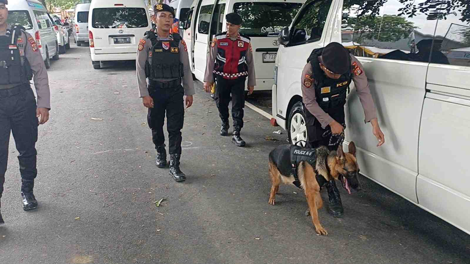 Pengamanan Venue dan Tempat Penginapan Atlet PON XXI Aceh-Sumut, Polda Aceh Turunkan Tim K9