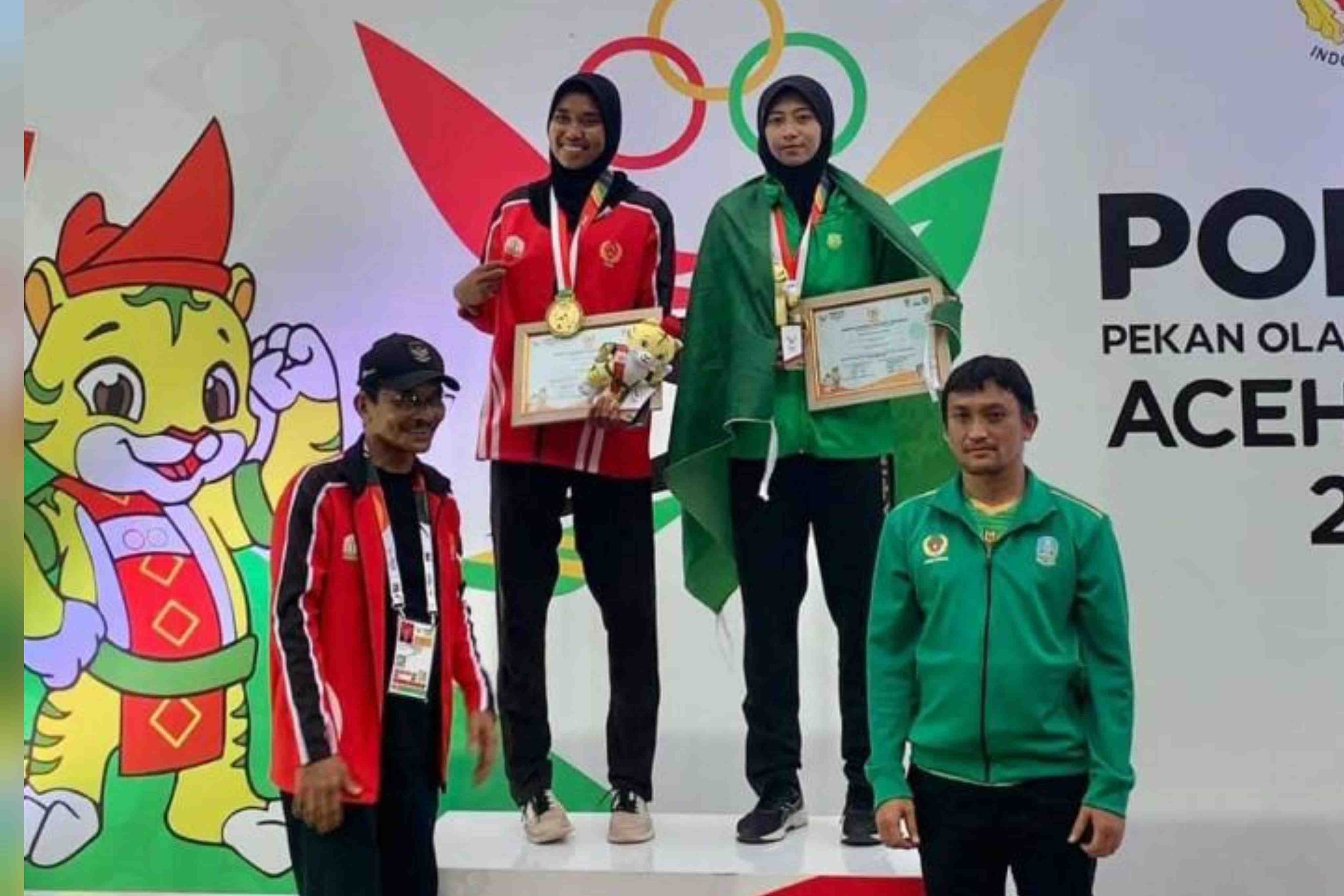 Nabila Fafriliani Ardiyansyah Raih Emas di Cabang Atletik PON XXI Aceh-Sumut 2024