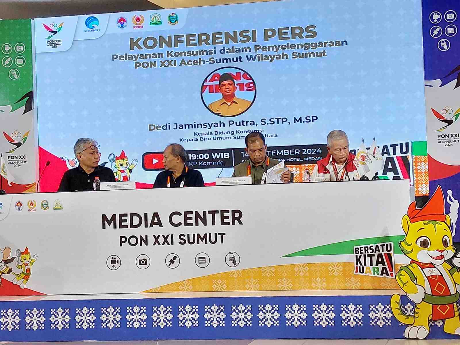 PB PON XXI Sumut Siap Tingkatkan Kualitas Distribusi Konsumsi 