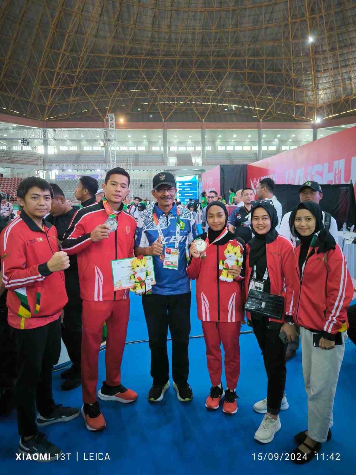 Wushu Sumbang Tiga Medali Perak untuk Aceh