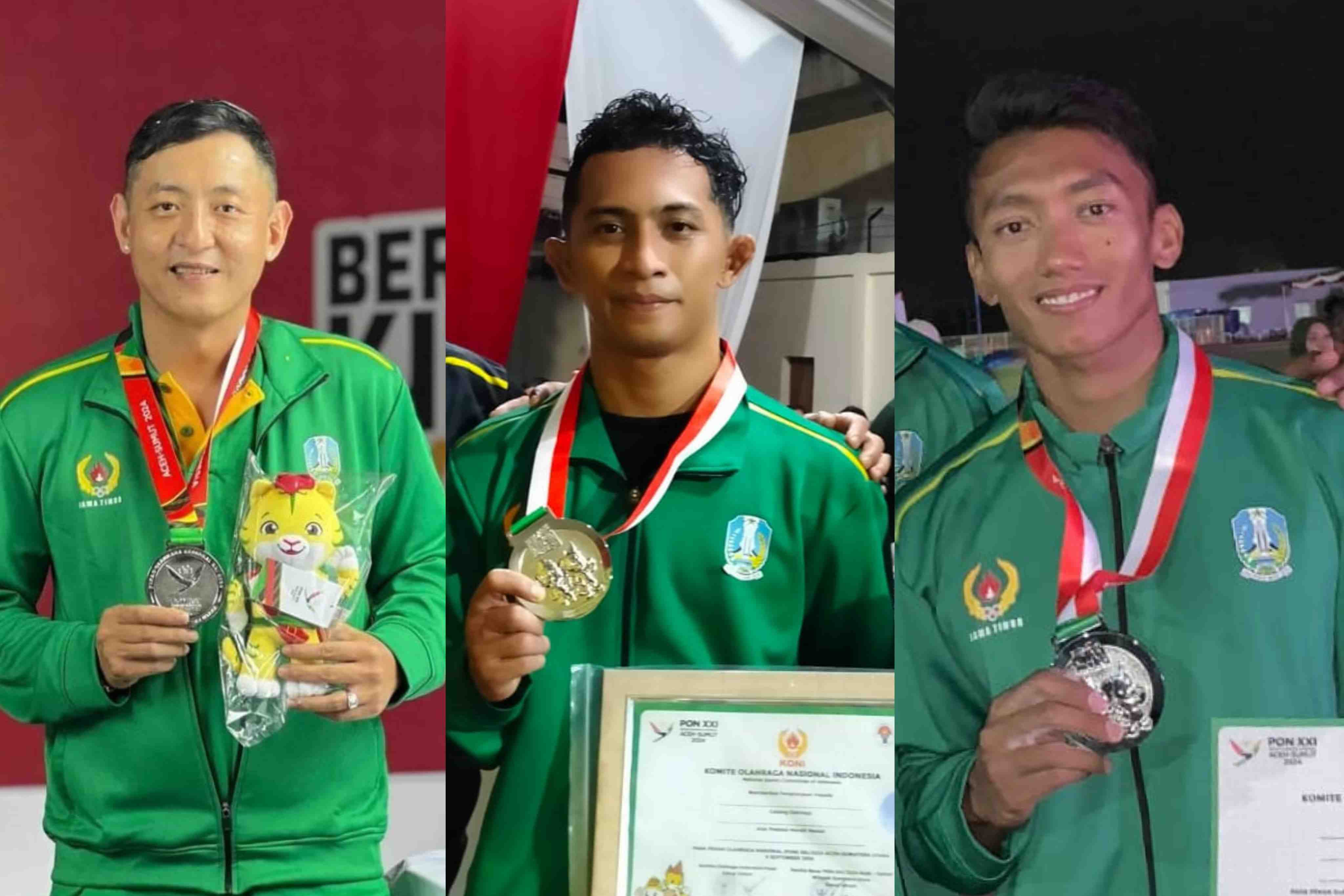 Tiga Atlet Tuban Tambah Medali Perak dalam PON XXI Aceh-Sumut 2024