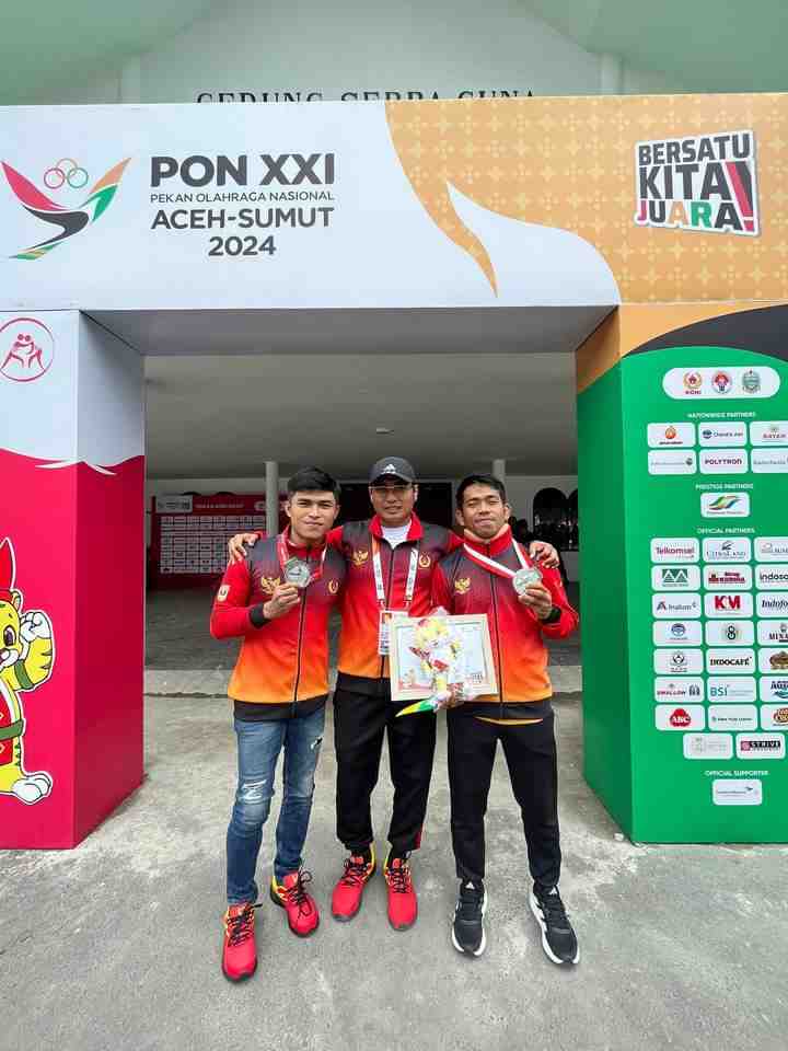  Elvi Fernando Tambah Koleksi Medali Perak untuk Sumbar di PON XXI