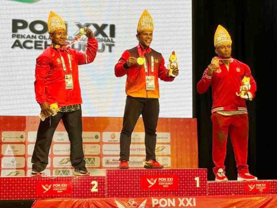 Iwan Samurai Sumbang Emas Pertama untuk Sumbar di PON XXI Aceh-Sumut