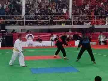 Pesilat Sumbar M. Tri Bintang Syahnur Sumbang Perunggu di PON XXI