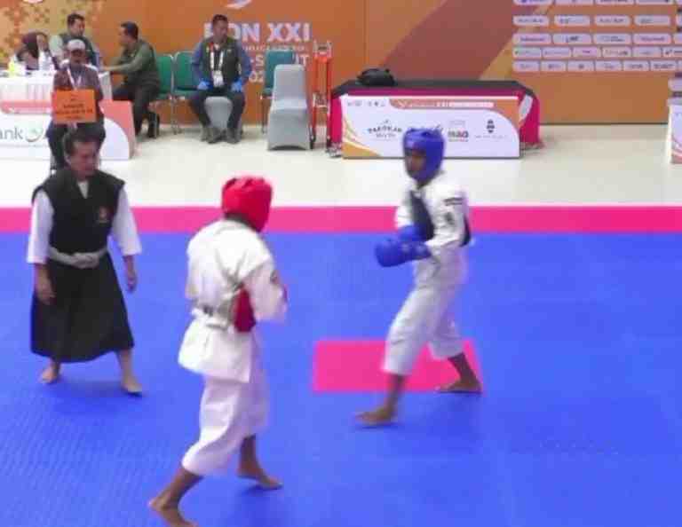 Ari Pramanto Melaju ke Final Kempo PON XXI, Sumbar Dekati Medali Emas