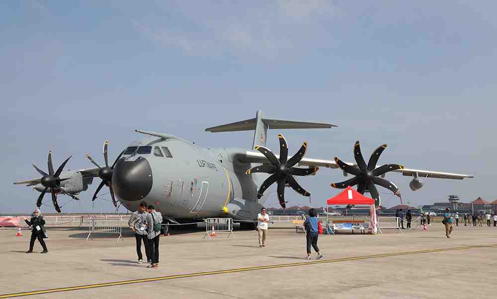 BIAS 2024 Sambut Kedatangan Airbus A400M, Tunjukkan Eratnya Hubungan Indonesia-Jerman