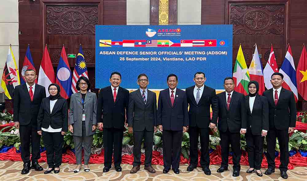 Indonesia Dorong Stabilitas Kawasan dalam Pertemuan ADSOM dan ADSOM-Plus 2024 di Laos