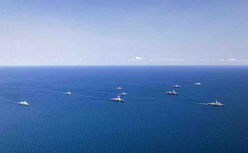 KRI I Gusti Ngurah Rai Sukses Selesaikan Latihan Kakadu 2024