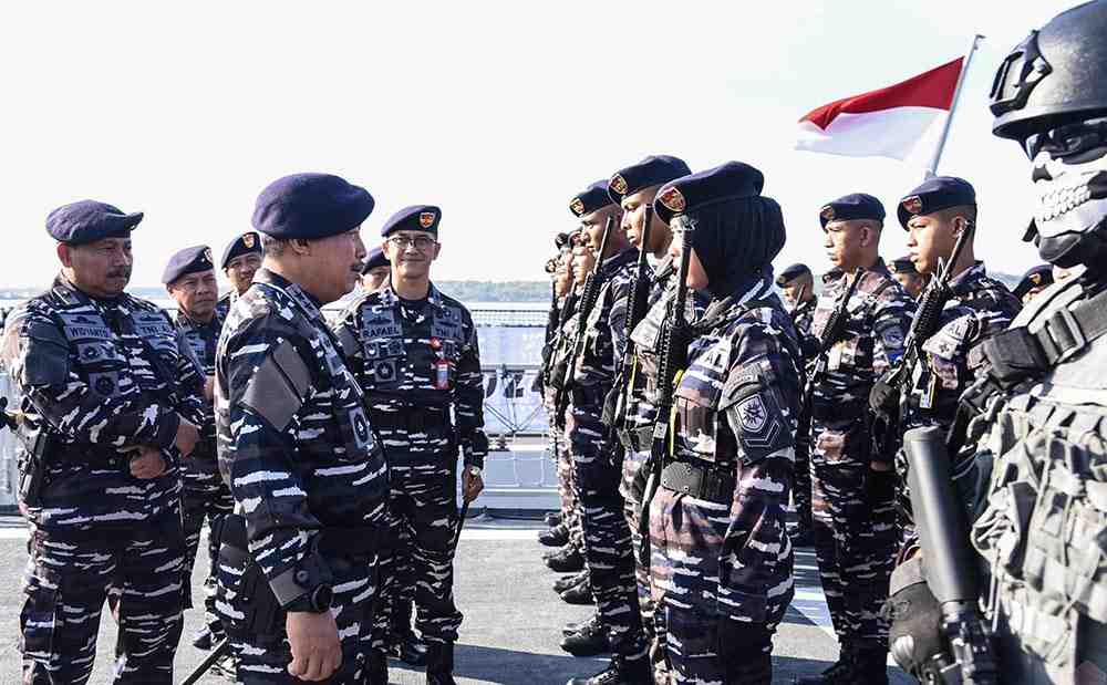 KRI I Gusti Ngurah Rai-332 Ikuti Latihan Bersama Multilateral Naval Exercise Kakadu 2024 di Australia