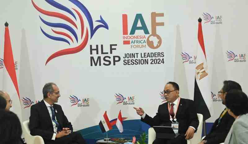 Indonesia dan Mesir Bahas Kerja Sama Pembangunan Infrastruktur Digital