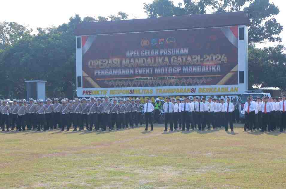 Pengamanan MotoGP, Polda NTB Gelar Ops Mandalika Gatari 2024