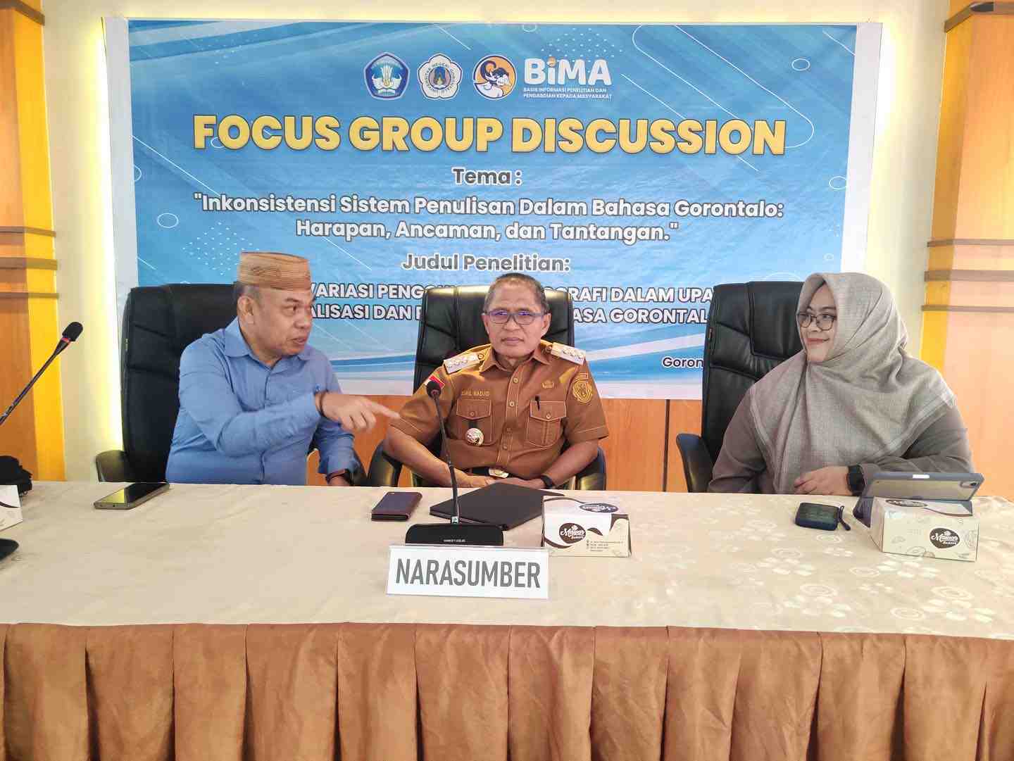 LPPM UNG Meneliti Penggunaan Ortografi untuk Normalisasi dan Pelestarian Bahasa Gorontalo