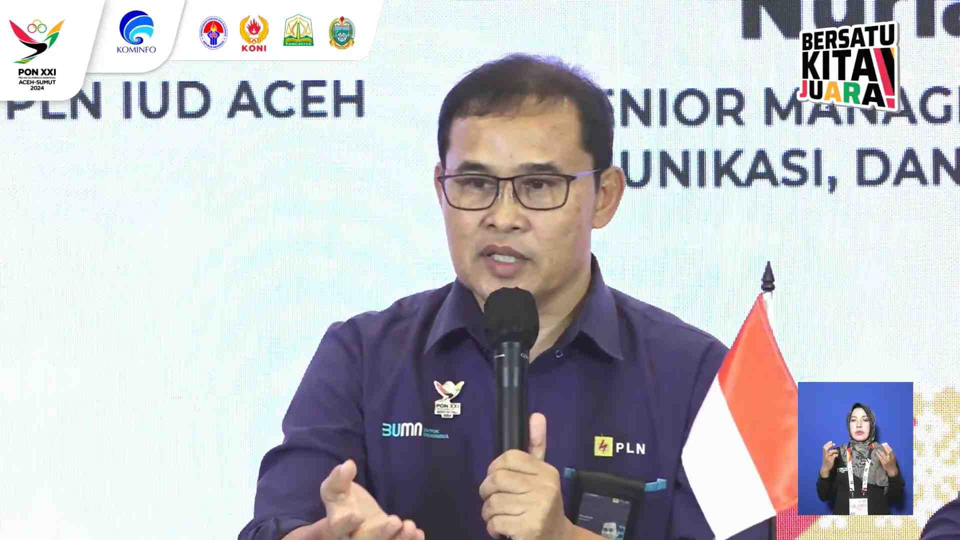 PT PLN Pastikan Ketersediaan Listrik Aman untuk PON XXI Aceh-Sumut