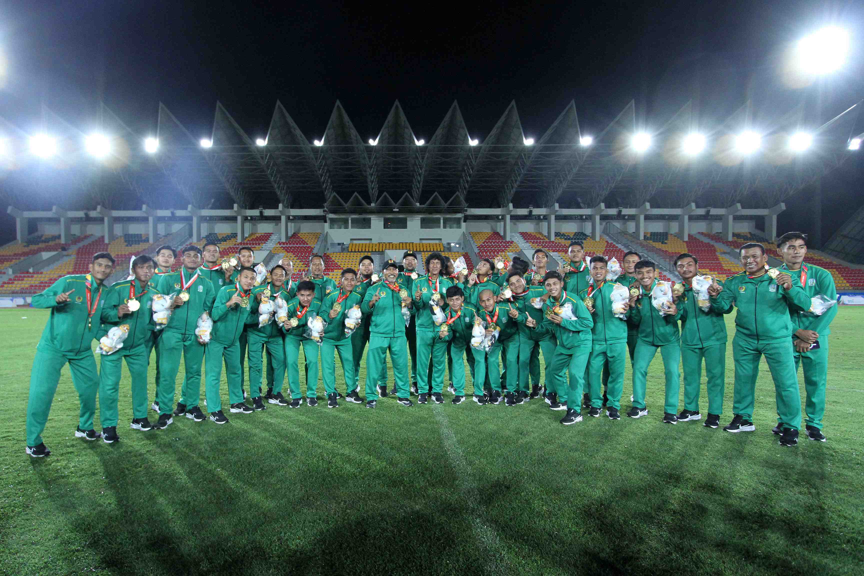 Tundukkan Jabar 0-1, Sepak Bola Jatim Juara PON XXI 2024 Aceh-Sumut 