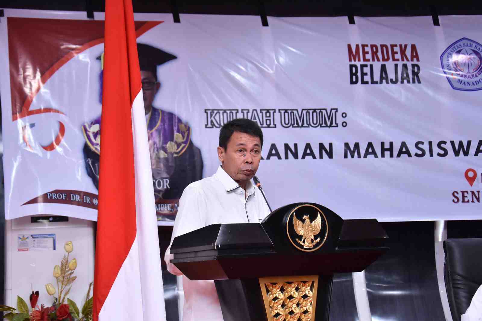 KPK Gelar Kuliah Umum di Unsrat: Mahasiswa Didorong Terlibat dalam Gerakan Antikorupsi