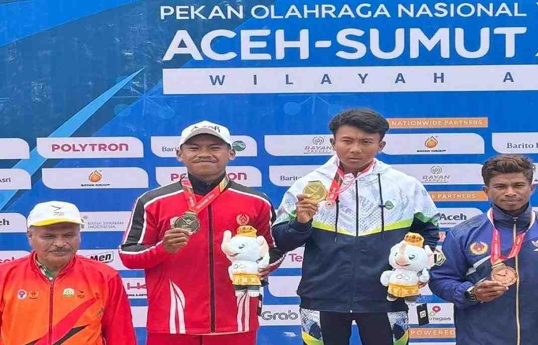 Atlet Dayung Asal Gayo, Tuah Micho Raih Medali Perak PON XXI Aceh-Sumut 2024