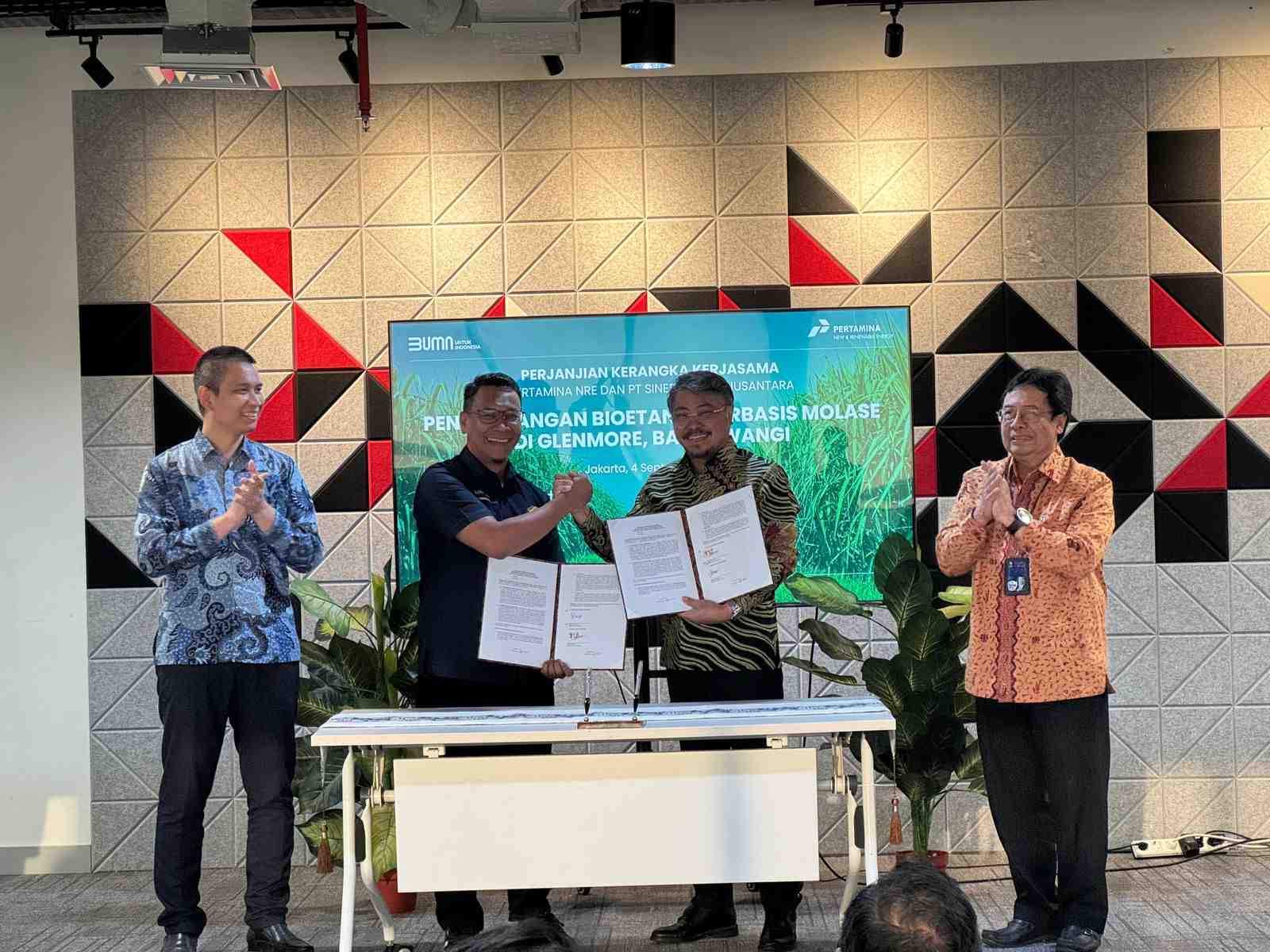 Pertamina NRE Bangun Pabrik Bioetanol untuk Transisi Energi Nasional
