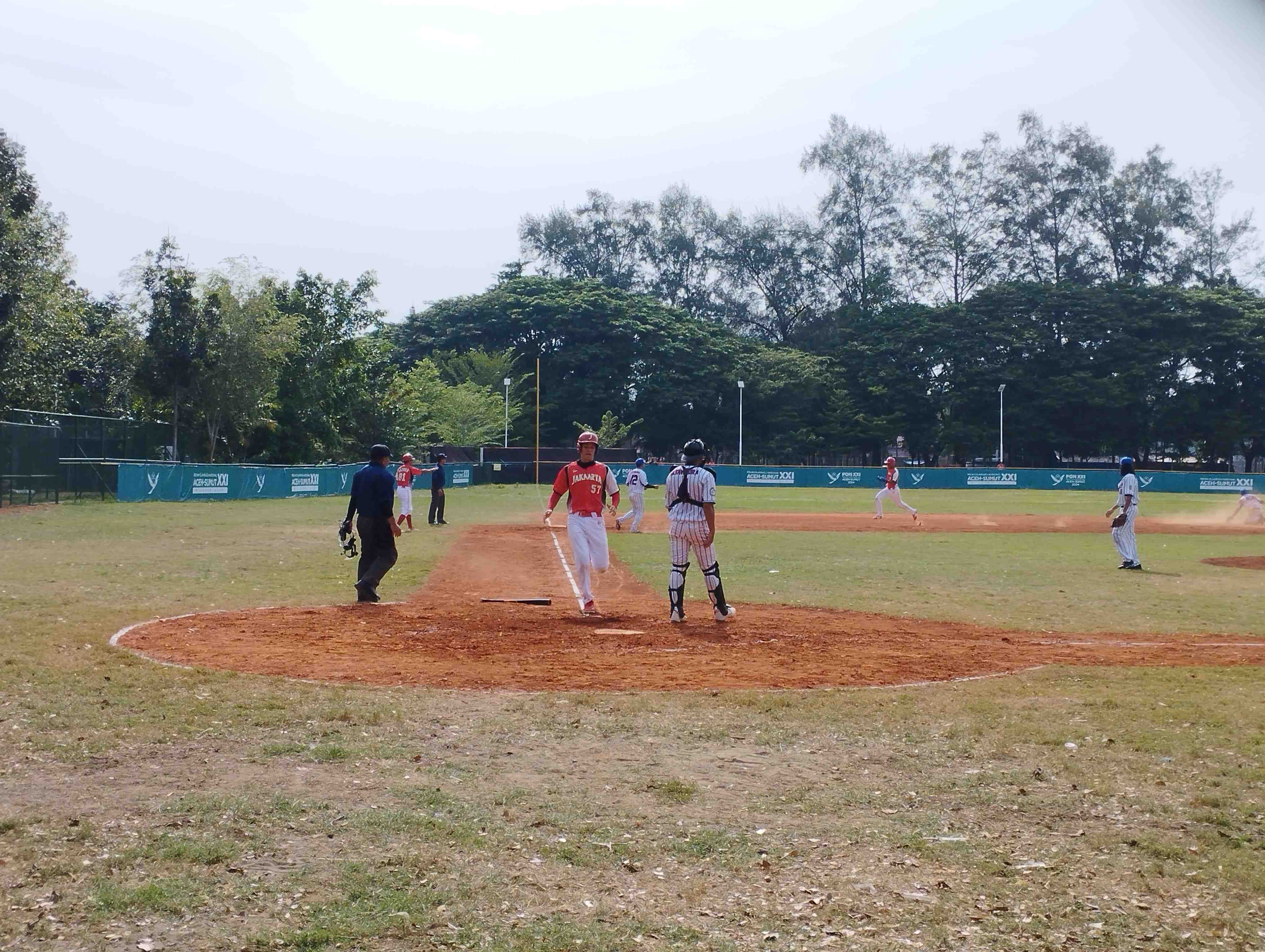 Kalahkan Lampung 17-1, Tim Baseball DKI Jakarta Melaju ke Final