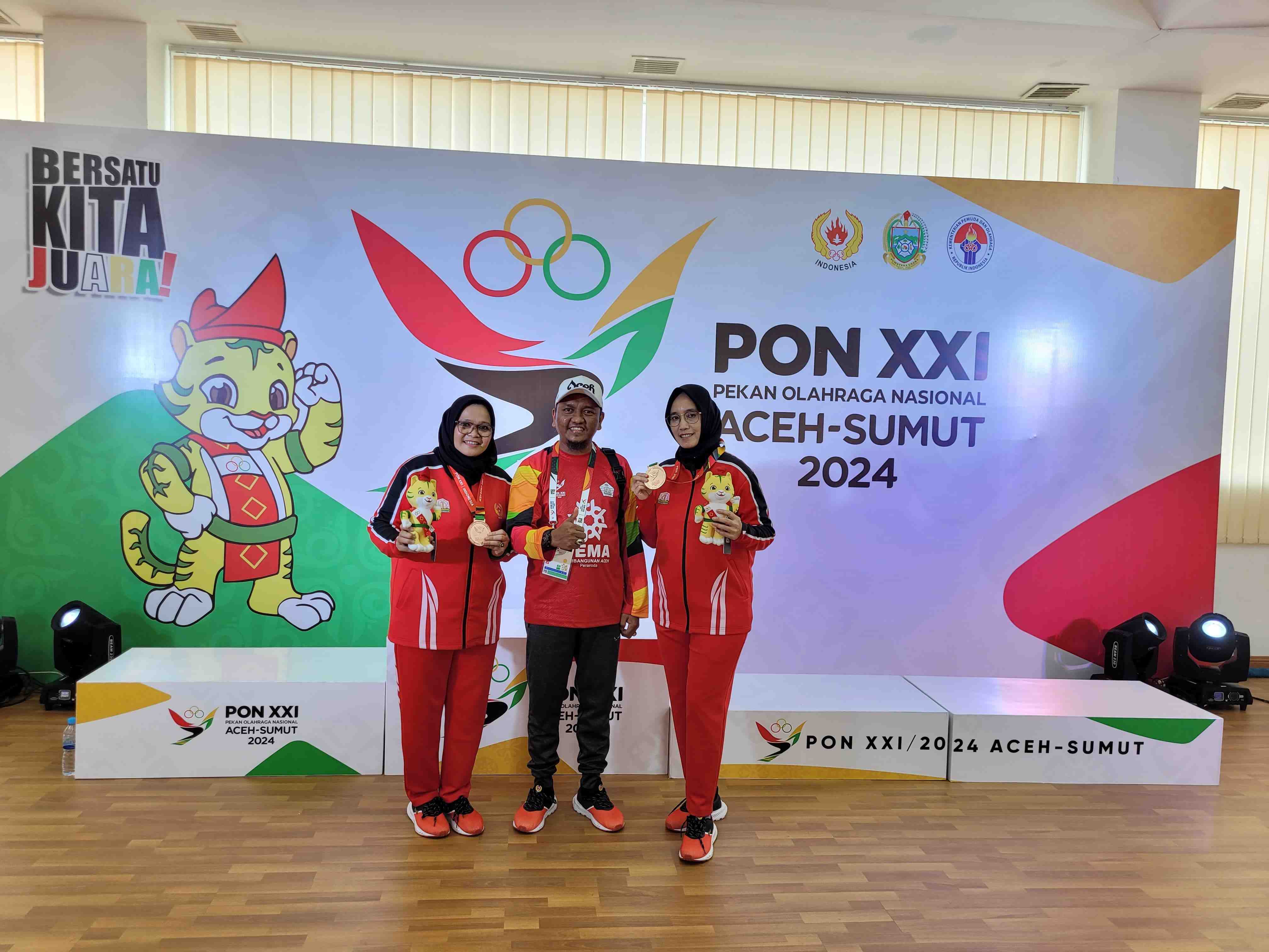 Boling Ganda Putri Aceh Raih Medali Perunggu