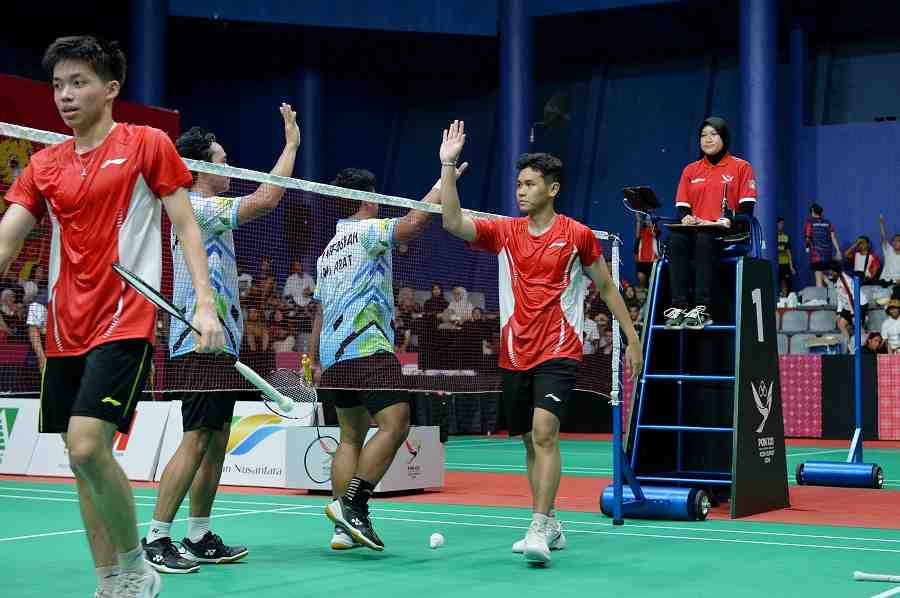 Cabor Bulu Tangkis Beregu Putra, Jatim dan Jabar Raih Perunggu