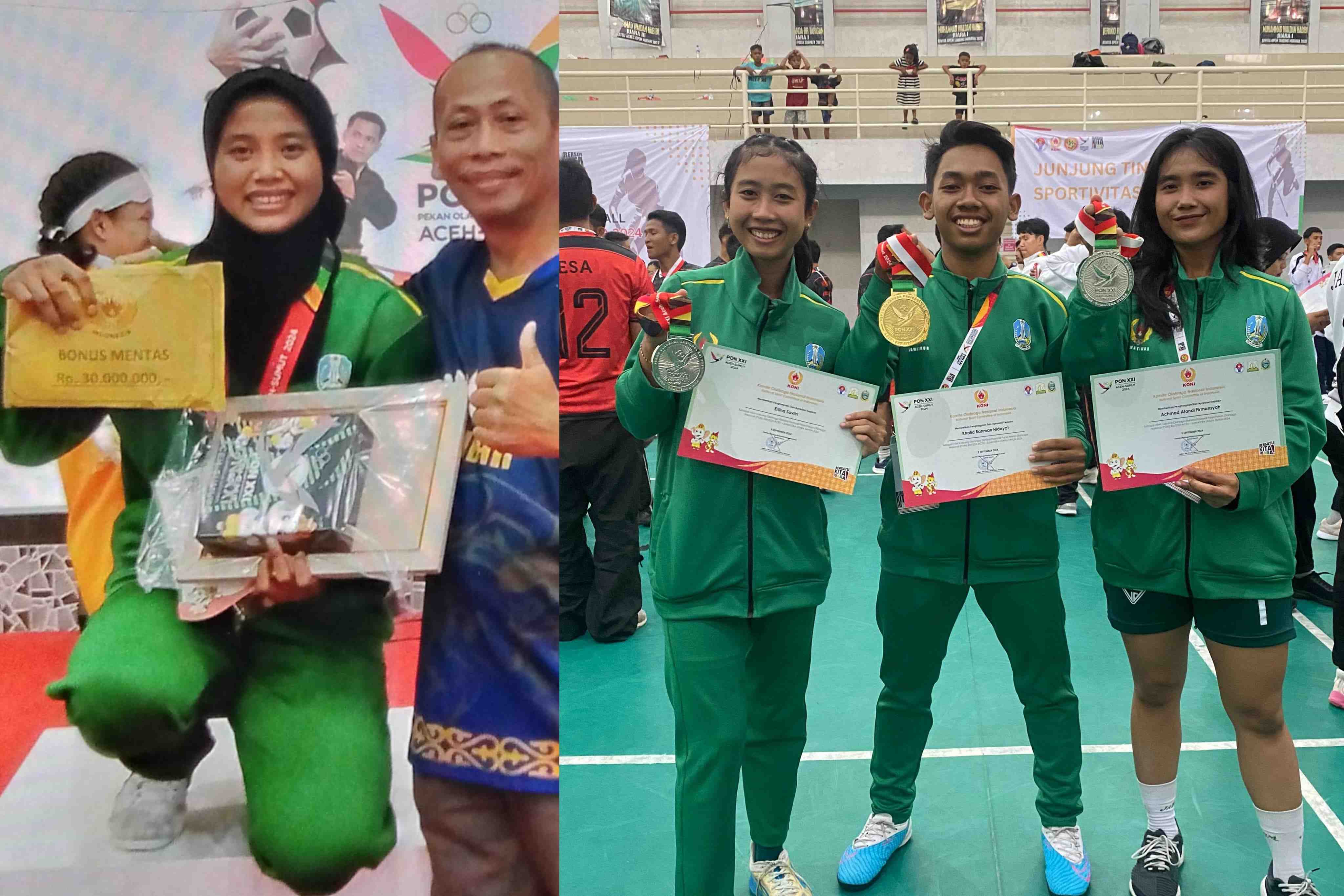 Jawa Timur Raih Emas dan Perak di Ekshibisi Floorball dan Emas Cabor Gulat PON XXI-2024
