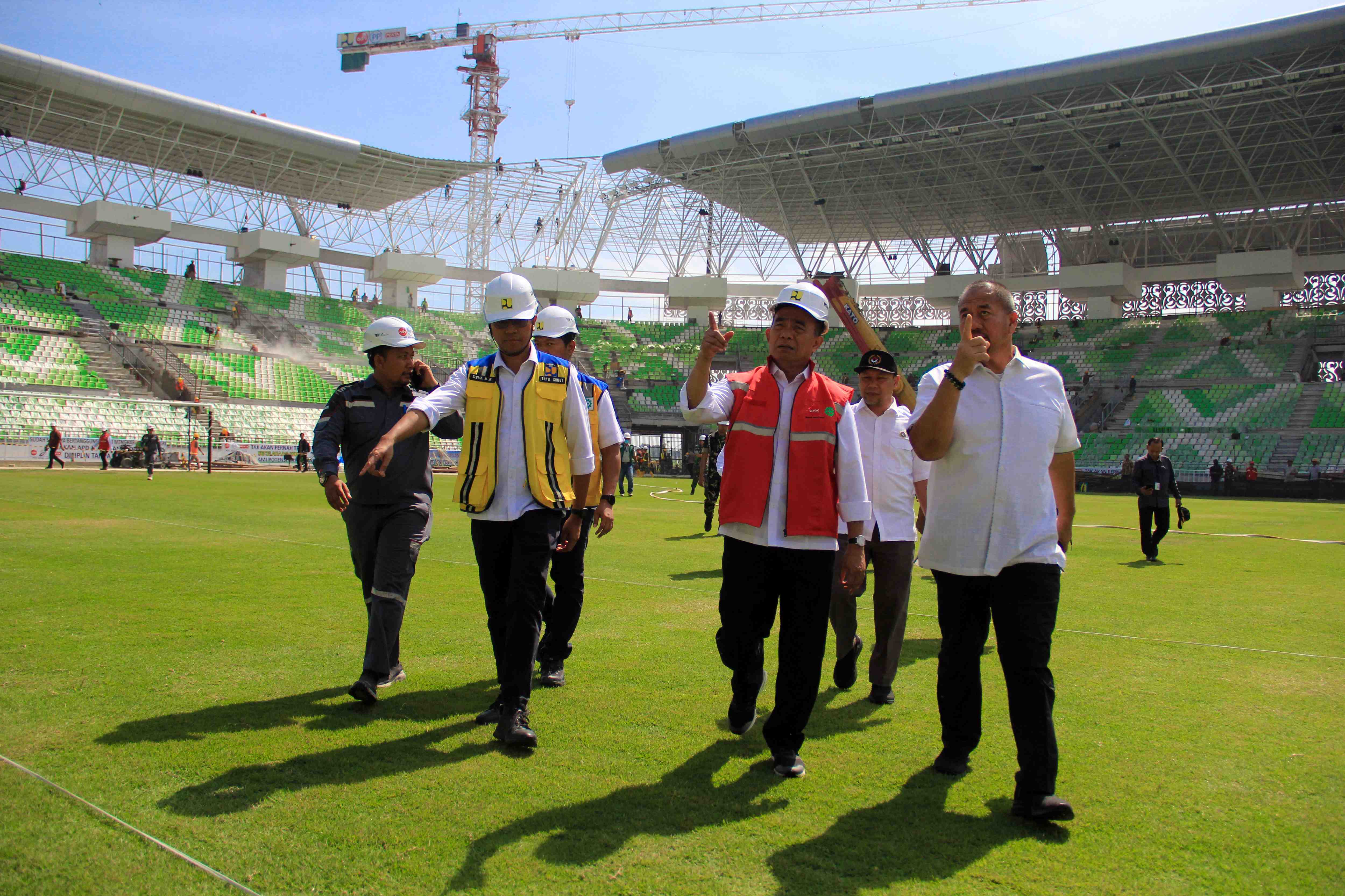 [SIARAN PERS] Menko PMK Harap Keberadaan Arena PON XXI Tunjang Pembinaan Atlet Aceh