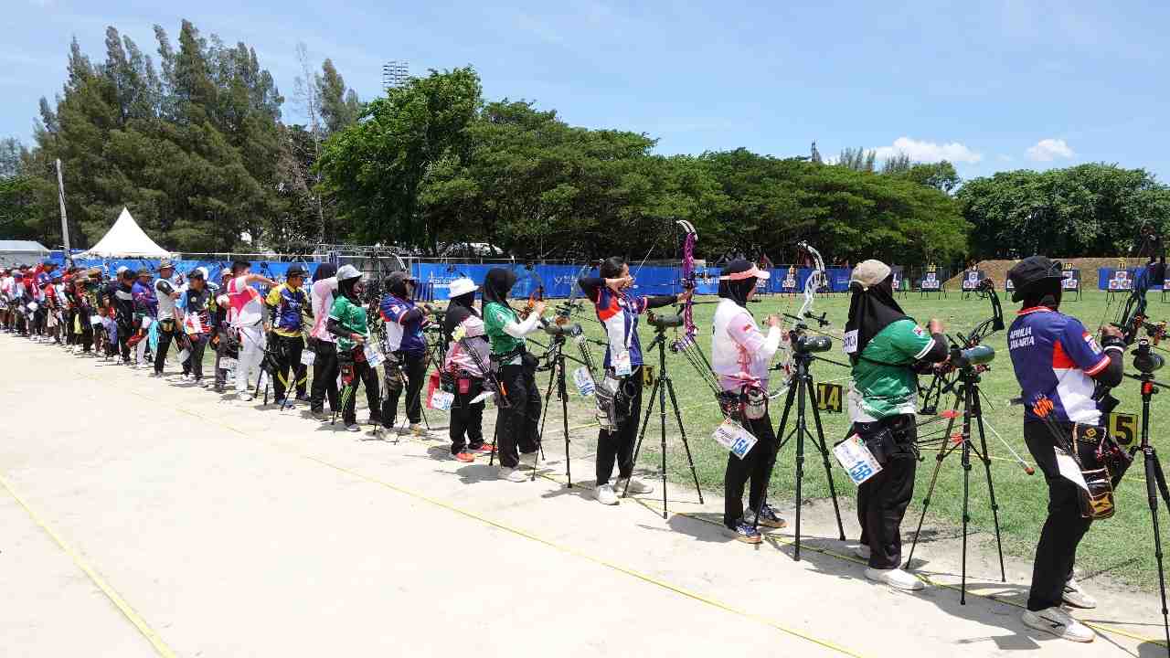 Atlet Timnas Panahan Putri Dominasi Divisi Recurve, Termasuk dari Jawa Timur di PON) XXI