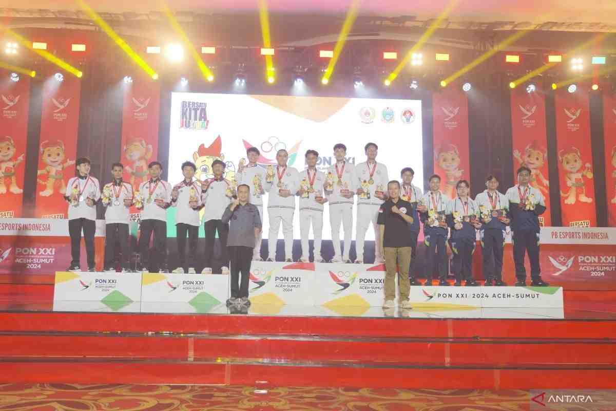 [SIARAN PERS] Hasil Akhir E-sports PON XXI: Medali Emas Terbagi Merata di 5 Provinsi