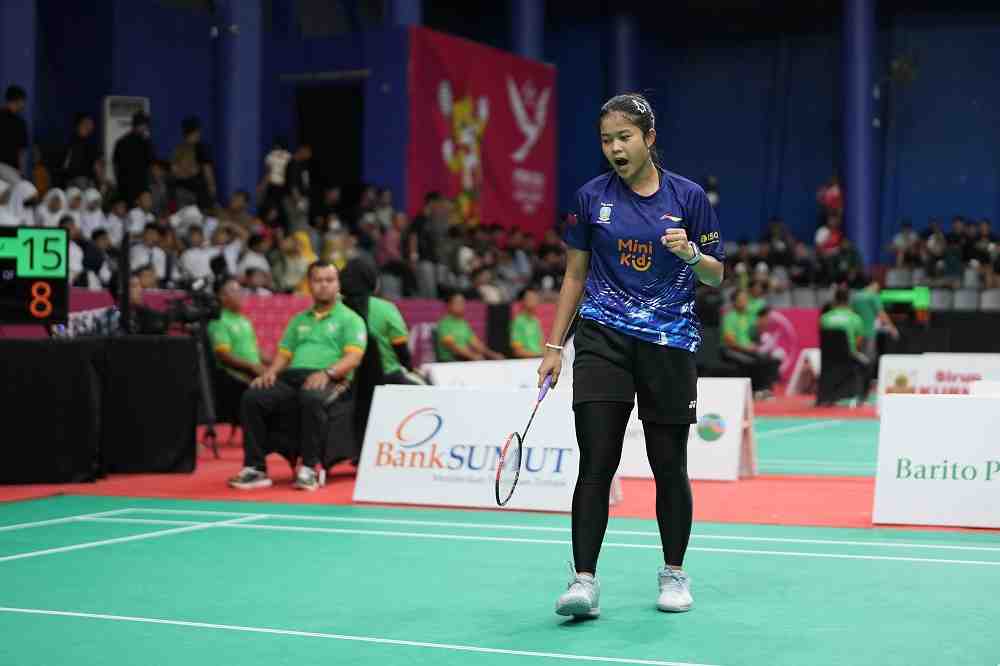 Jatim dan Jateng Kuasai Semifinal Bulu Tangkis Tunggal Putri