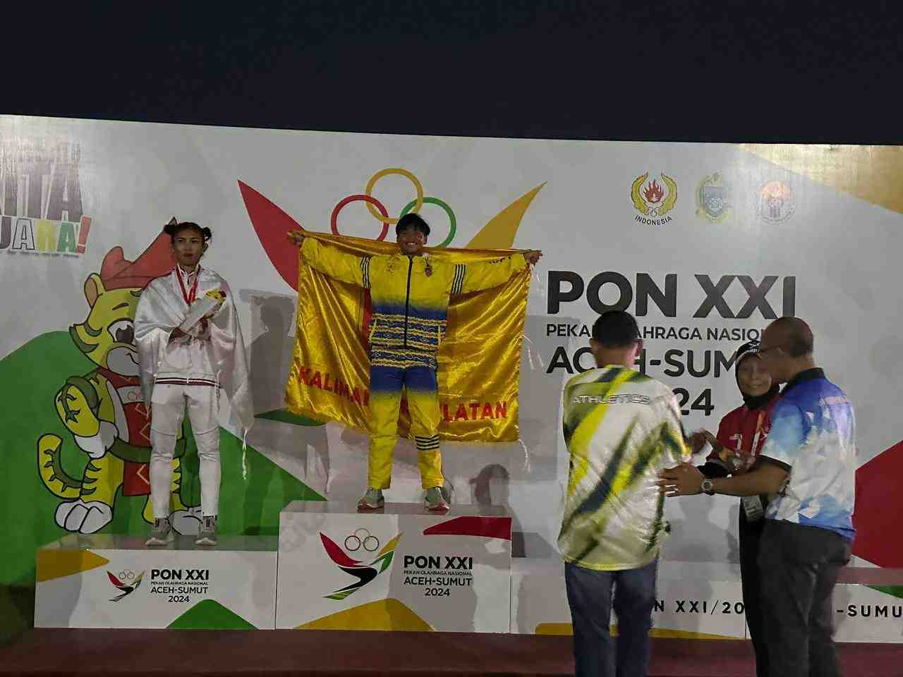 Atlet Lari Kalsel Raih Medali Emas, Pecahkan Rekornas dan PON XXI 2024 Aceh-Medan