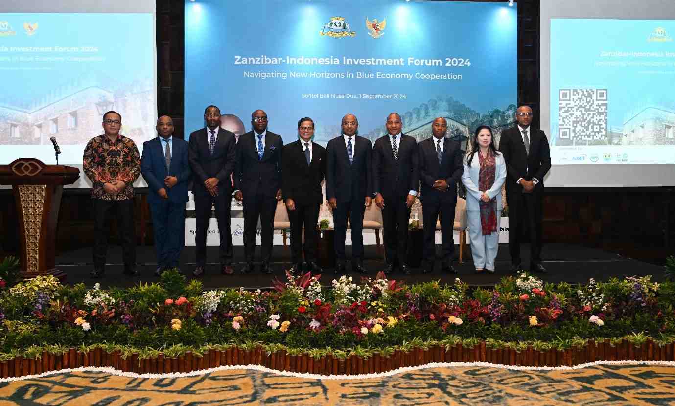 [SIARAN PERS]  Indonesia dan Zanzibar Kolaborasi Perkuat Ekonomi Biru di IAF ke-2