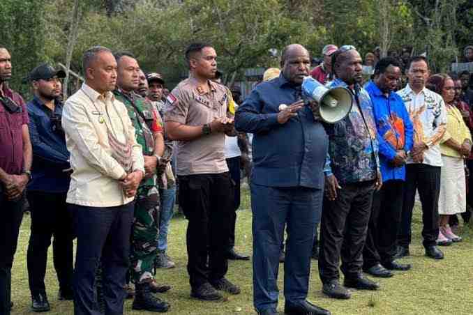 Kondisi Kamtibmas di Papua Pegunung Berangsur Aman