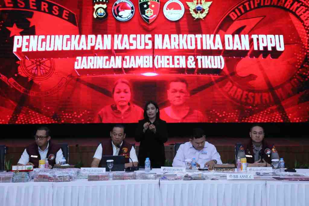 Bareskrim Polri ungkap Jaringan Narkoba di Wilayah Jambi 