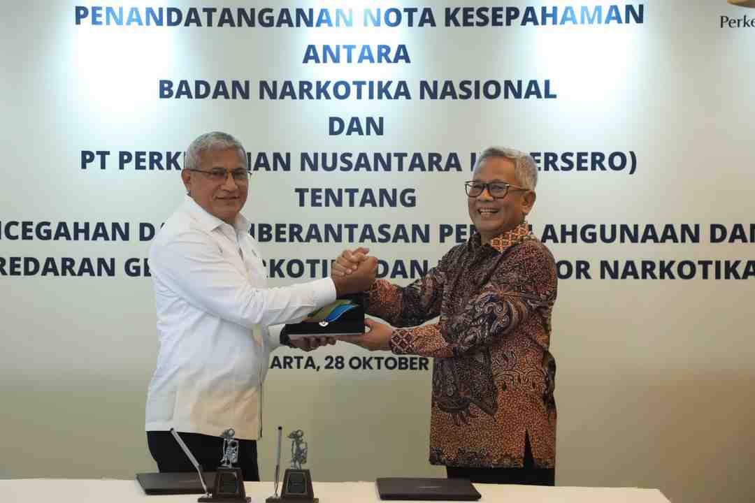 BNN dan PT Perkebunan Nusantara III Kerja Sama dalam Pemberantasan Narkoba