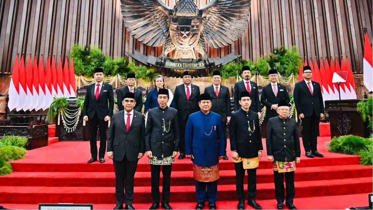 Presiden Prabowo Apresiasi Para Pahlawan dan Pemimpin Bangsa dalam Pidato Perdananya