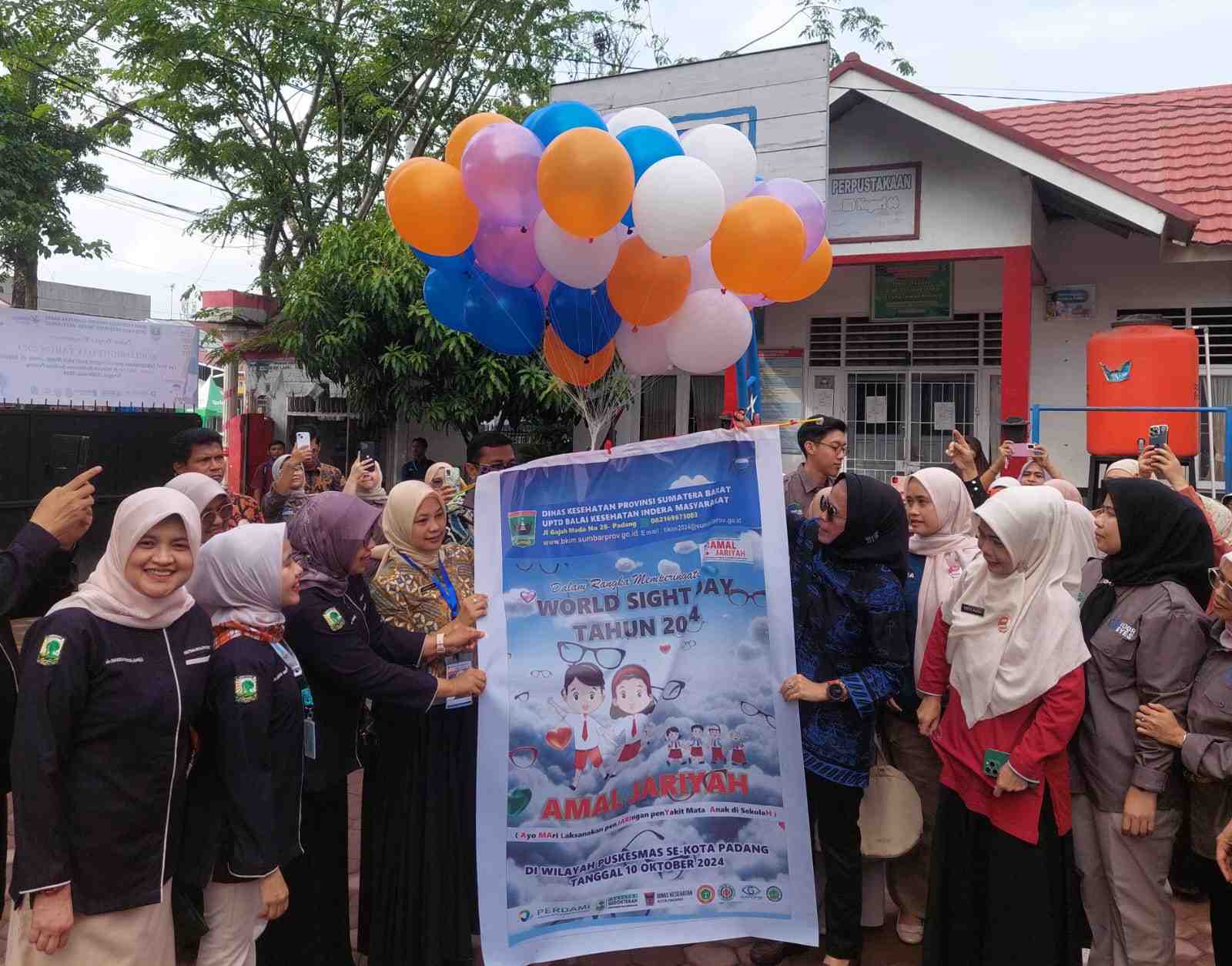  Pemkot Padang Serukan Pentingnya Jaga Kesehatan Mata Anak