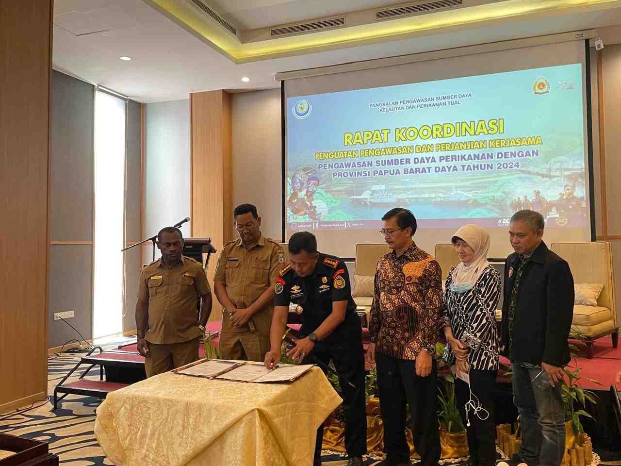 KKP Perkuat Pengawasan Perikanan di Papua Barat Daya melalui Sinergi Lintas Instansi