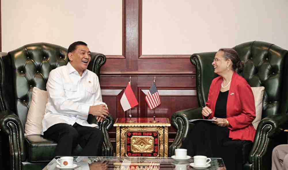Menhan Sjafrie dan Dubes Amerika Serikat Perkuat Kerja Sama Pertahanan Indonesia-AS