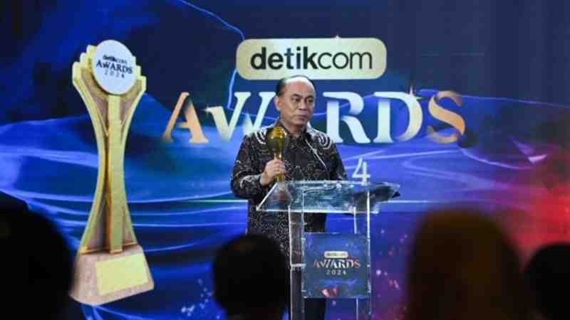 Menkominfo Raih Anugerah Detikcom 2024 untuk Pemberantasan Judi Online