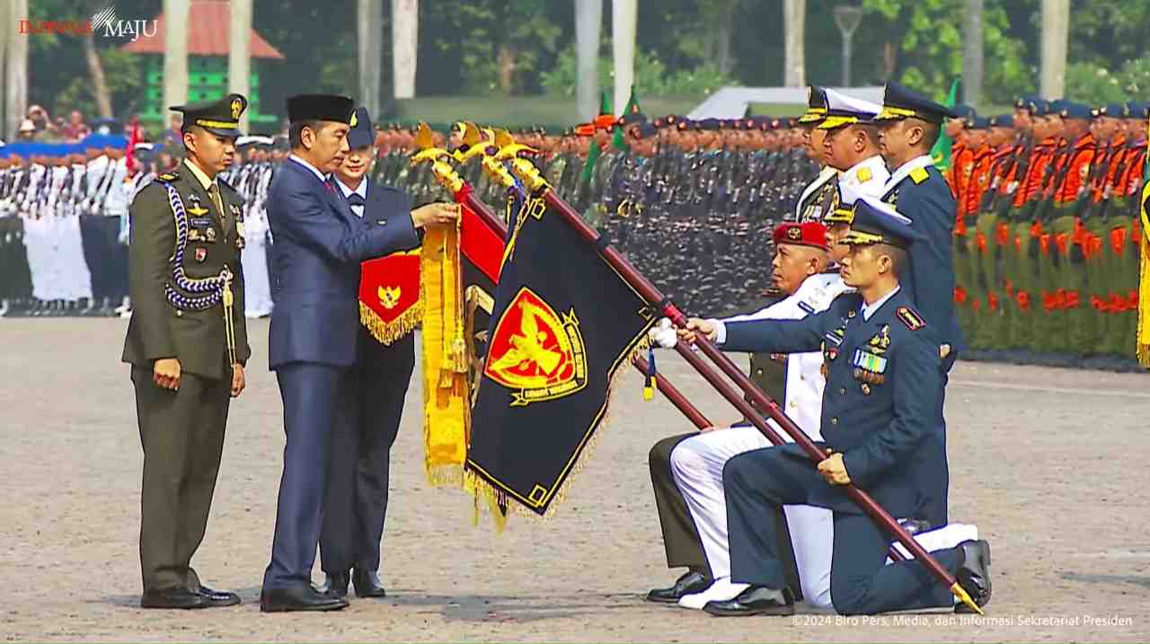 Presiden Jokowi: TNI Garda Terdepan dalam Menjaga Kedaulatan Negara