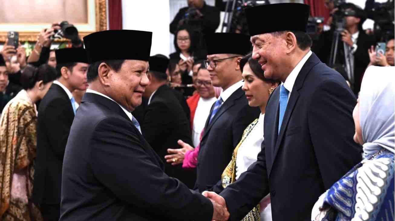 Presiden Prabowo Lantik Pejabat Setingkat Menteri untuk Periode 2024-2029