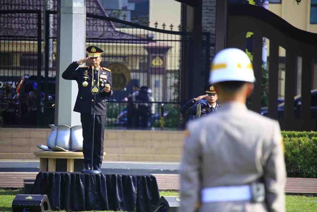 Mabes Polri Gelar Upacara Peringatan Hari Kesaktian Pancasila 