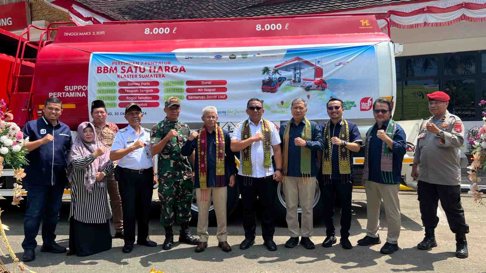 Pertamina Patra Niaga Resmikan Tujuh Lembaga Penyalur BBM Satu Harga di Wilayah 3T