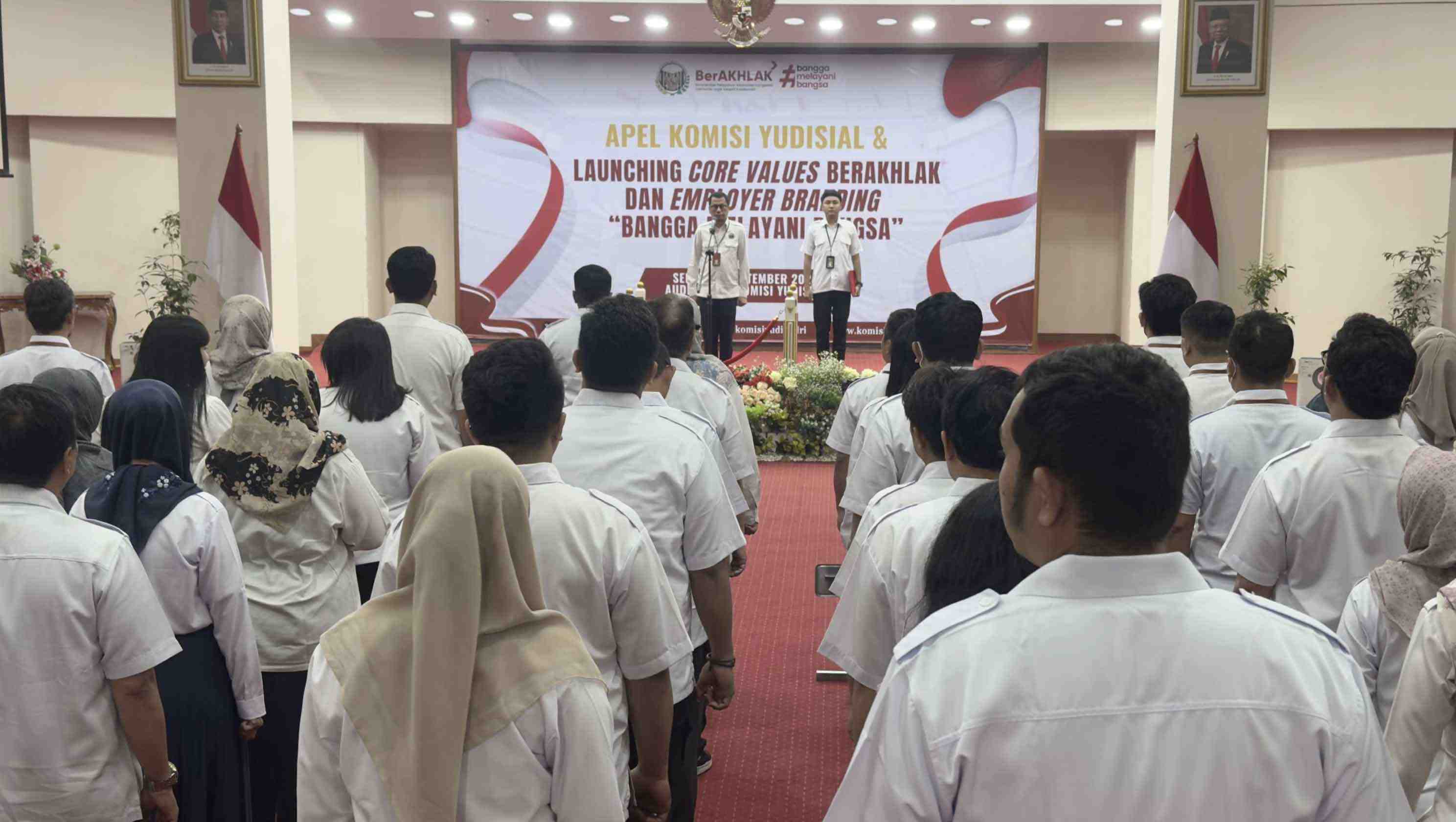 Komisi Yudisial Terapkan Core Values ASN BerAKHLAK untuk Pelayanan Prima